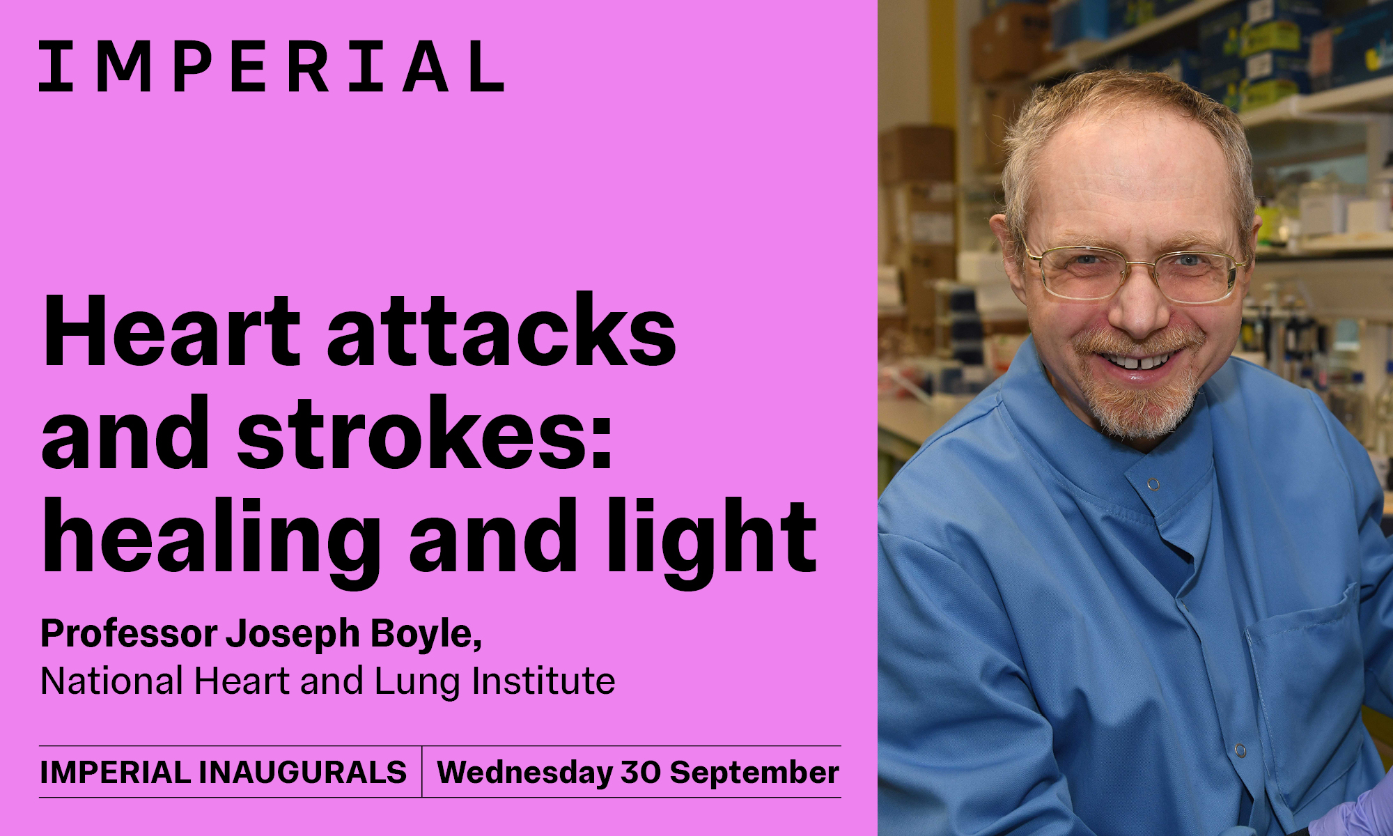 Heart attacks and strokes: healing and light